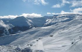 Gasteinské údolí v zimě